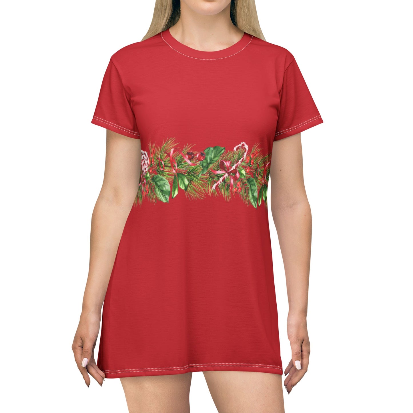 Holiday T-Shirt Dress