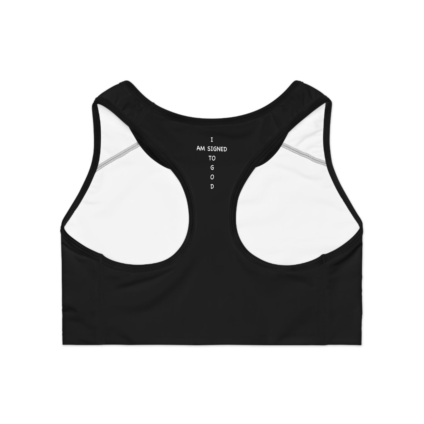 Black Sports Bra