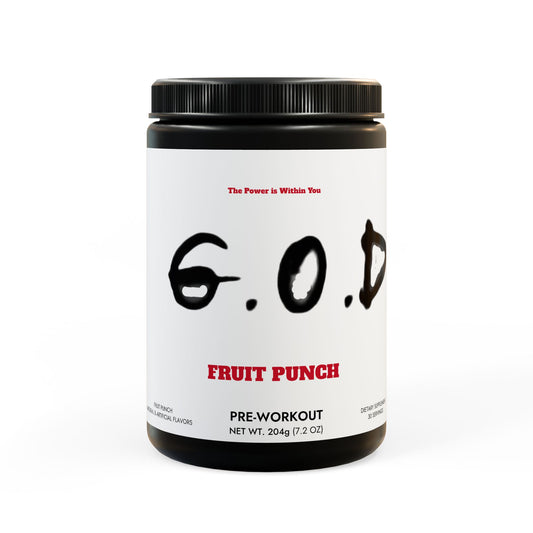 Pre-Workout Supplement, Fruit Punch (204g)